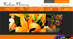 Desktop Screenshot of freelanceflowers.com.au
