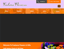 Tablet Screenshot of freelanceflowers.com.au